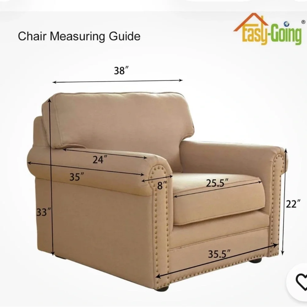 Chocolate Stretch Slipcover